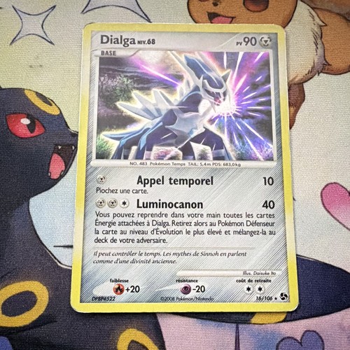 Carte pokemon dialga 106 - carte,