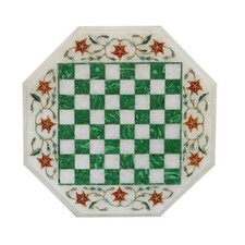 15 " Marbre Jeu D'Échecs Haut