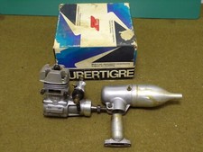 Moteur thermique RC aéromodélisme ancien Super Tigre G 34 H model engine vintage