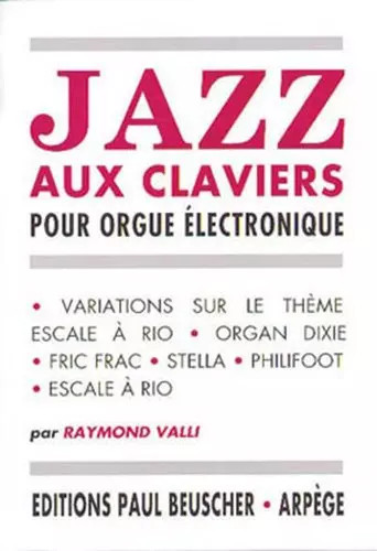 Partition jazz aux claviers - jazz,