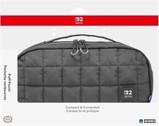 Pochette HORI rembourrée noire pour Nintendo Switch 2 - NEUF