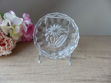 Coupelle, vide poche ou petit plat gâteau apéro en verre