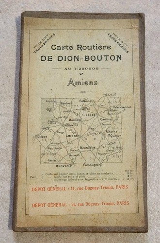 Carte routière dion - carte, de