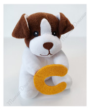 Peluche doudou petit chien - petit,