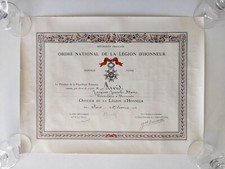 Diplôme officier de la