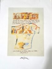 Miguel BERROCAL TORSO Lithographie/Affiche originale, signée 62x83cm