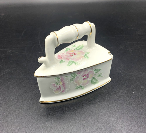 Boite porcelaine fer à - boite, en