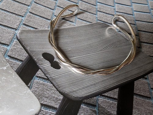 Bracelet torsadé jonc - 1/2,