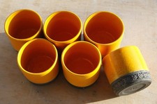 6 tasses mugs raku artisanal