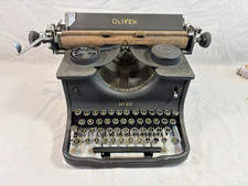 Machine à écrire Oliver 20 Fonctionne Parfaitement Typewriter De 1912