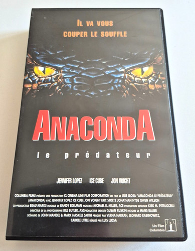 Anaconda cassette vhs vf - cassette,