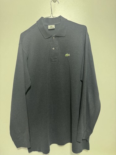 Polo lacoste noir - polo, manches