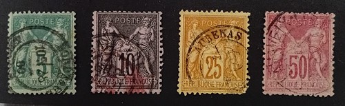 France timbres sage de - france, 4