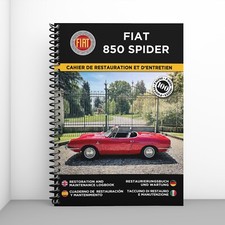 FIAT 850 SPIDER : Cahier de