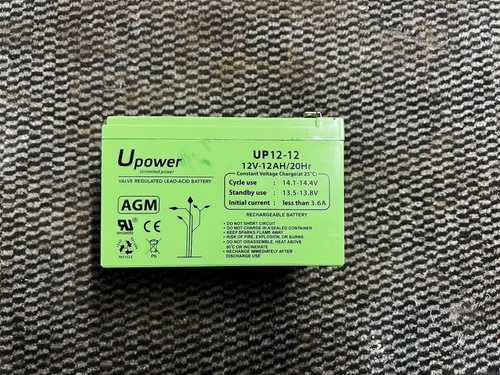 Batterie power 12v - 12ah,
