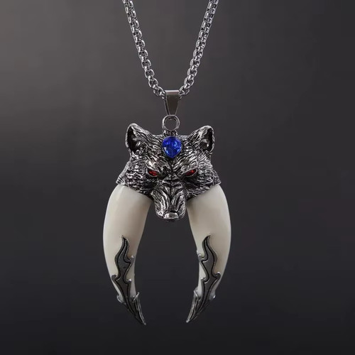 Collier homme acier - collier,