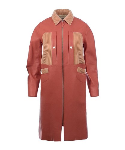 Hermes manteau long velours - manteau,