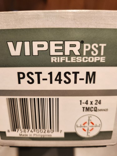 Vortex viper pst - vortex, 1-4x24