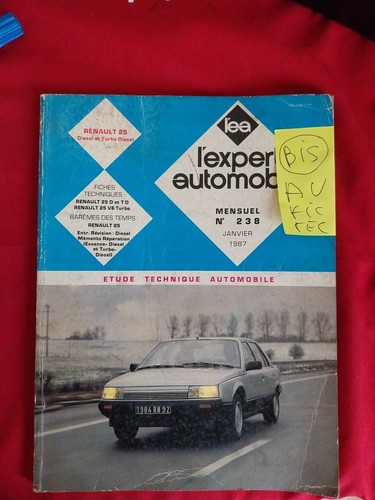 Revue technique renault r25 - revue,