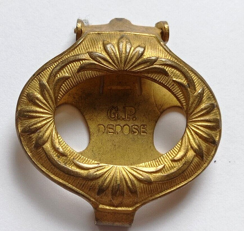Pince col ancienne dorée - de,