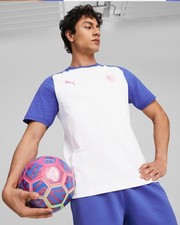  Ac Milan Puma Loisirs T-shirt Troisième blanc Coton Casuals 2023 24 