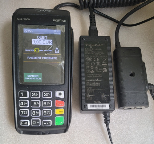 Terminal paiement tpe - terminal, de