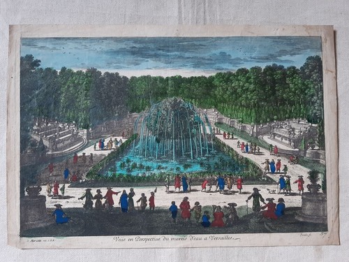 Vue optique xviii siècle - vue,