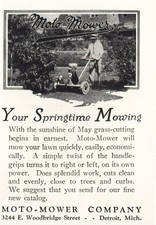 1928 Moto Mower: Springtime