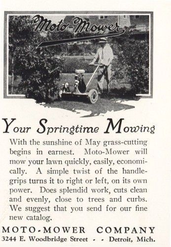 1928 moto mower - 1928,