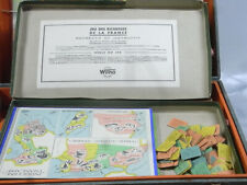 ?? GRANDE VALISE MALLETTE DE JEUX WITHO ANCIEN CHEVAUX ROULETTE OIE PION DAMES