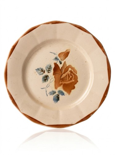 Assiette plate digoin - assiette,