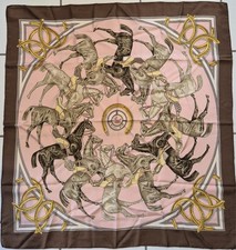 Foulard carré Hermès Ascot