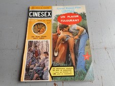 REVUE VINTAGE ADULTE  CINESEX  N 2  ROMAN-PHOTO ET AUTRE ... BON ETAT