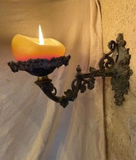 Applique murale ancienne en fonte - Style baroque / rococo