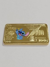 Pièce de monnaie étrangère de collection Disney Stitch Color d'occasion