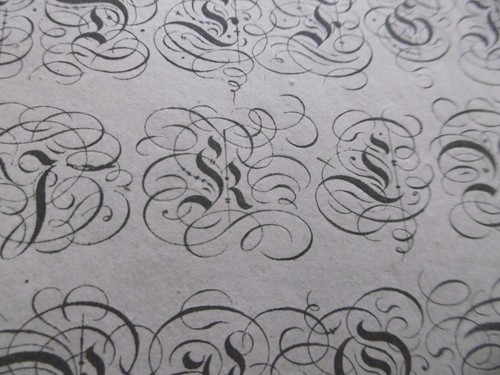 Calligraphie alphabet - calligraphie,