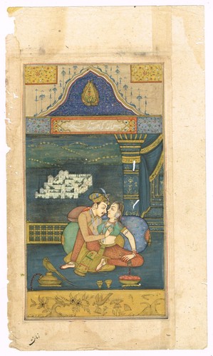 Main miniature ancien peinture - miniature,