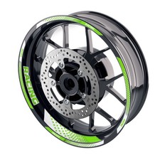 Green 17" Racing Wheel Rim