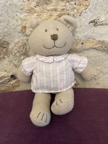 Doudou peluche jacadi ours - peluche,