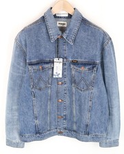 Veste Anti En Jean Longue Manches Bleue Pour Homme WRANGLER