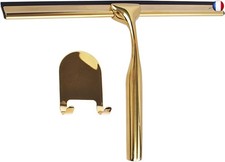 Raclette de Douche en Acier Inoxydable avec poignée antidérapante pour Salle de 