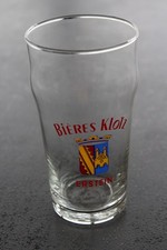 Ancien verre bière bock - a,