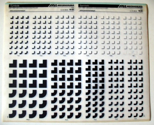 Mecanorma - mecanorma, letraset)