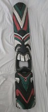 Masque En Bois Tiki Totem