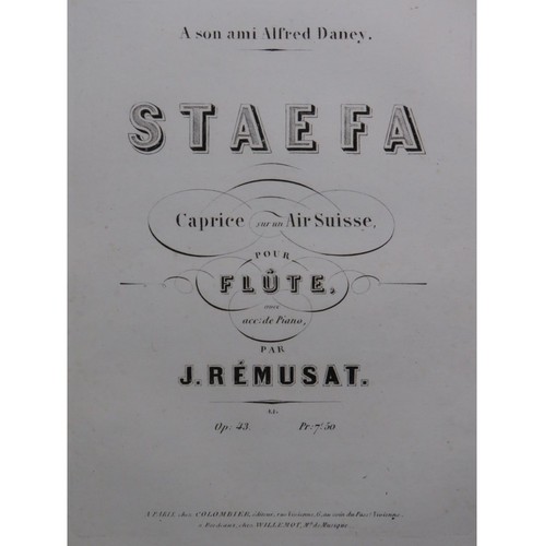 Rémusat jean staefa caprice - rÉmusat,