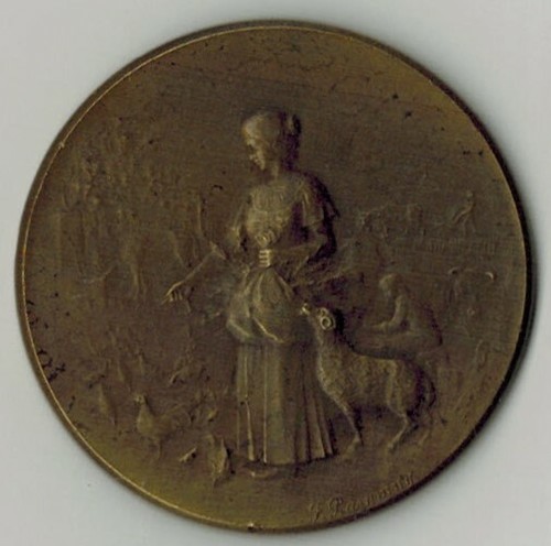 Médaille - , en