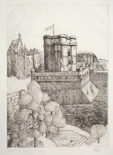 Gravure originale meb - gravure,