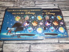 LES PLUS GRANDES CHANSONS DES FILMS DISNEY - Coffret 3 Cd - 60 Titres - RARE
