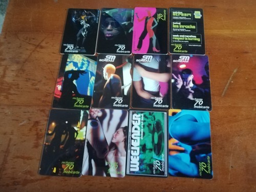 Lot 12 mobicartes toutes - mobicartes,