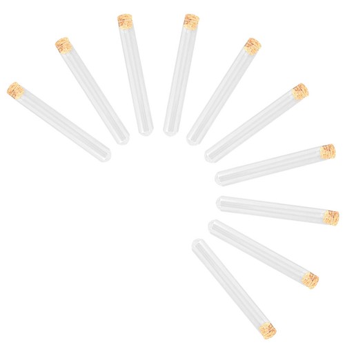 Pcs tube essai en verre - À,